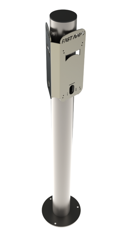 Stainless Steel Twin Charge Post