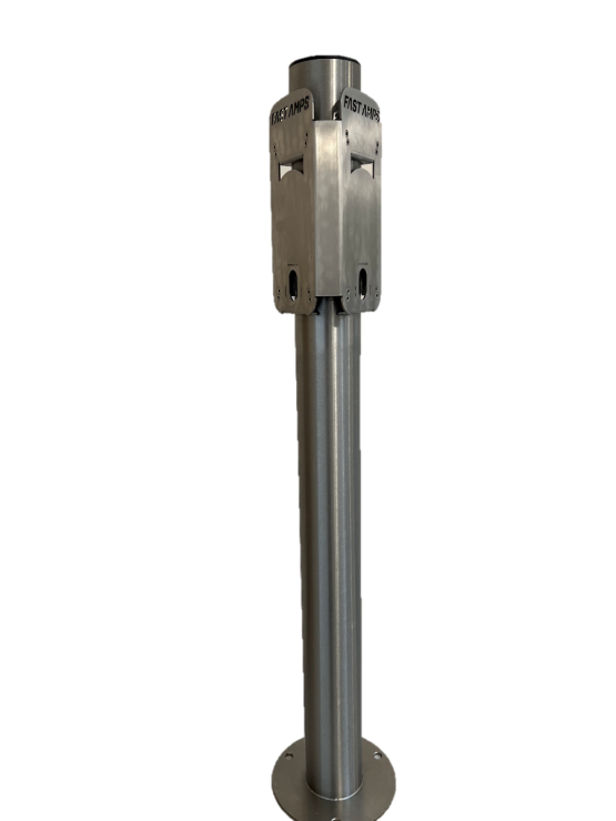 Stainless Steel Twin Charge Post